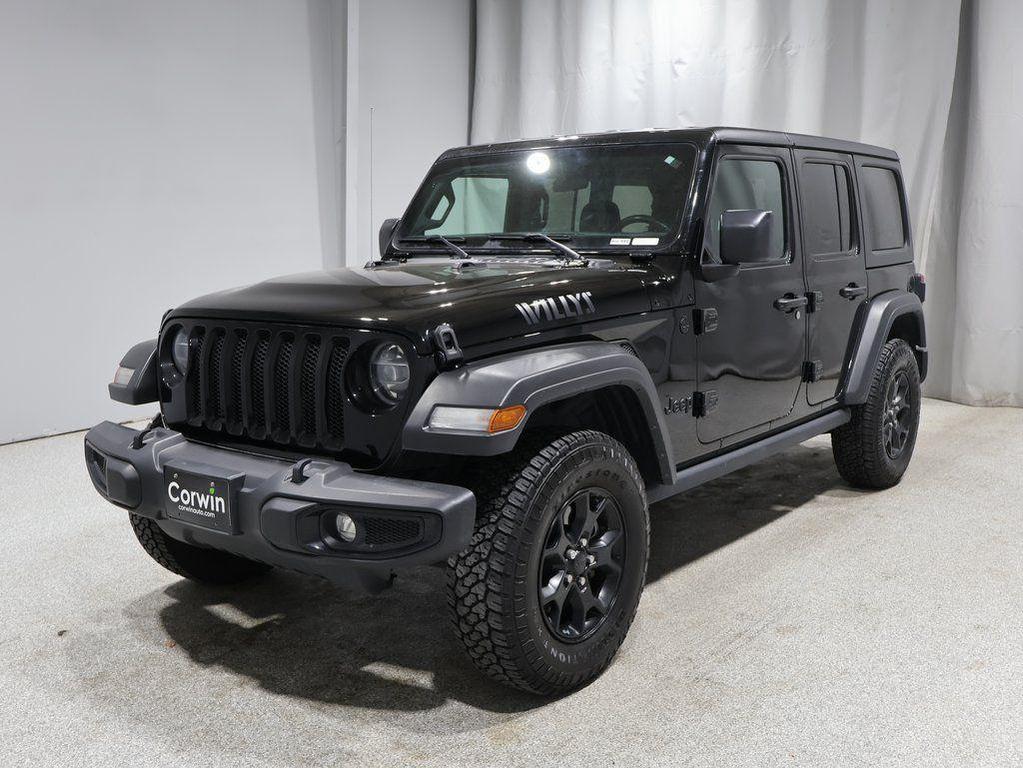 used 2021 Jeep Wrangler Unlimited car, priced at $27,400