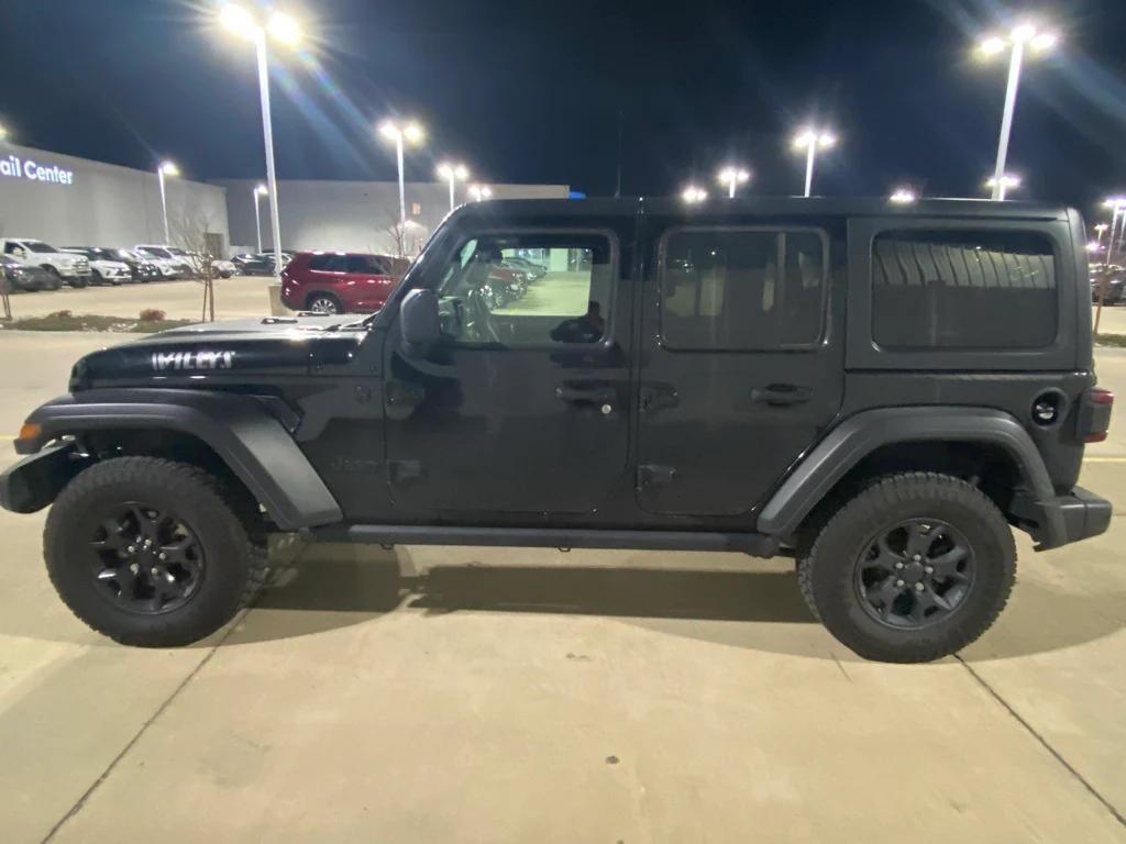 used 2021 Jeep Wrangler Unlimited car, priced at $28,500