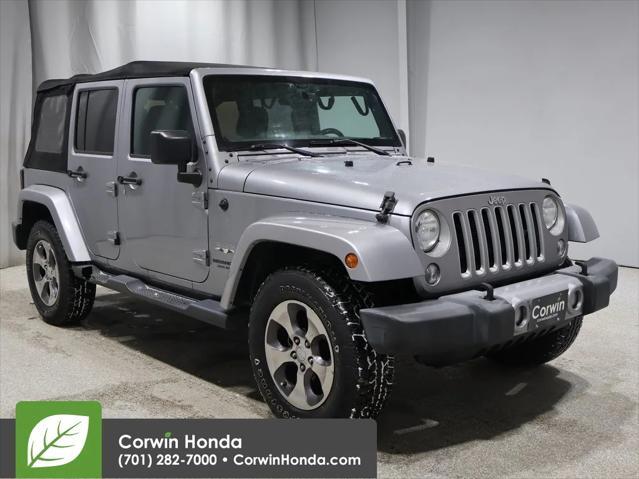 used 2016 Jeep Wrangler Unlimited car, priced at $18,500