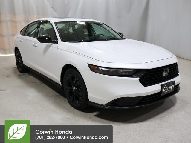 new 2025 Honda Accord car, priced at $30,705