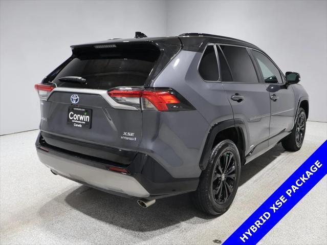 used 2023 Toyota RAV4 Hybrid car, priced at $40,000