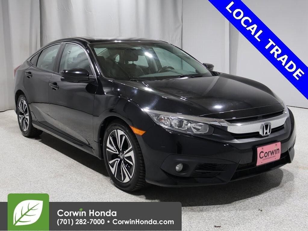 used 2016 Honda Civic car, priced at $15,500