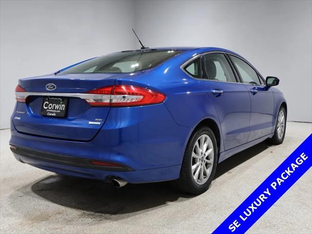 used 2017 Ford Fusion car, priced at $14,750