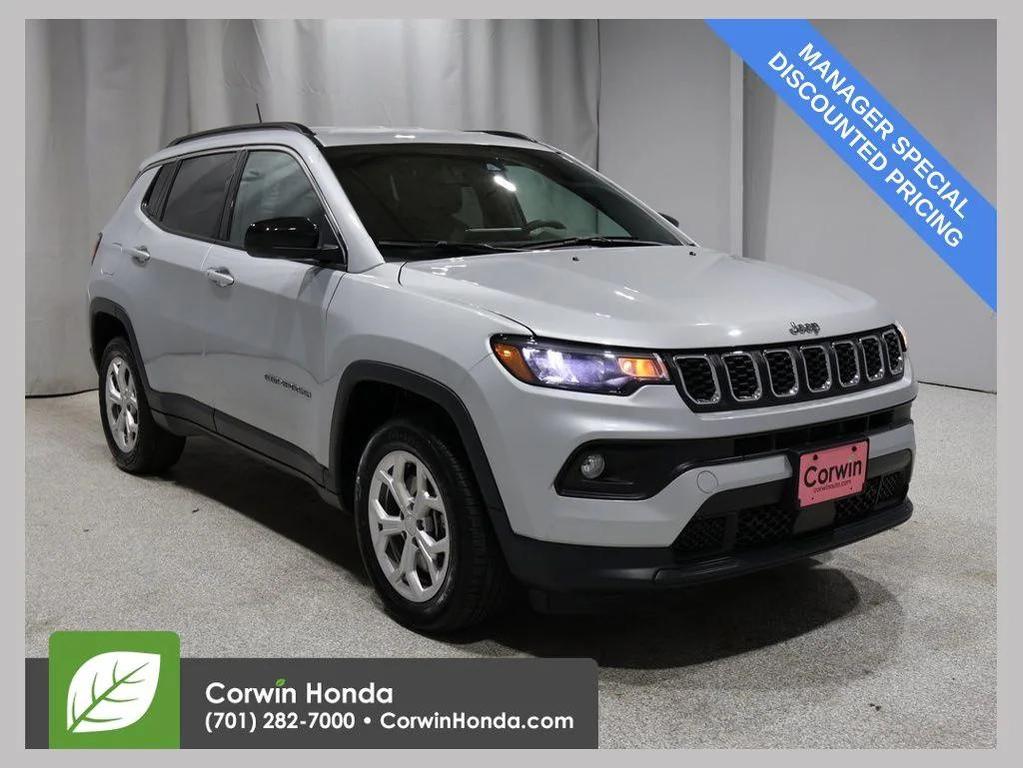 used 2024 Jeep Compass car, priced at $18,200