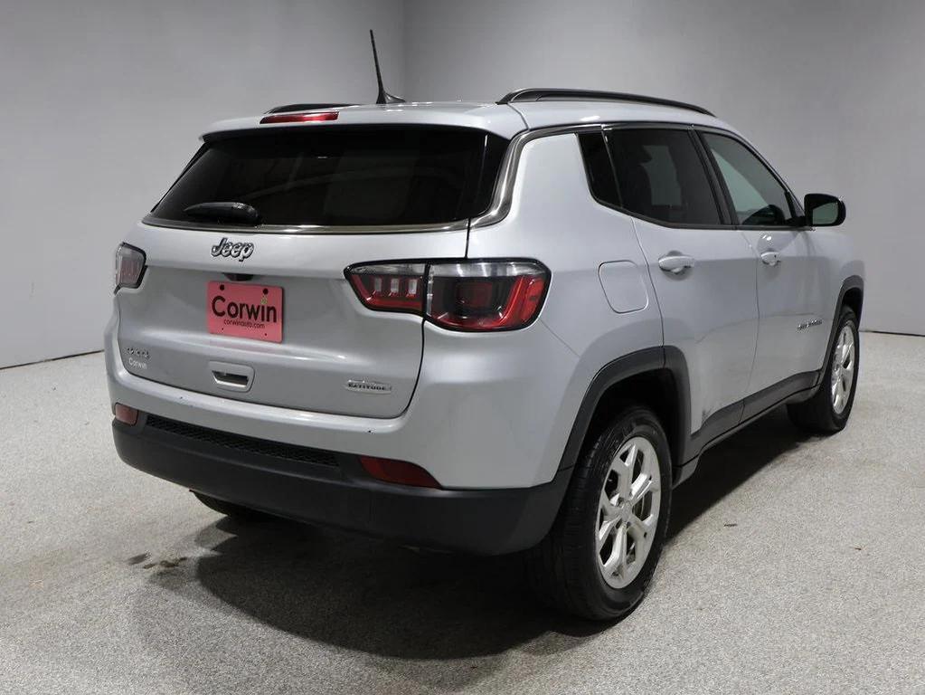 used 2024 Jeep Compass car, priced at $21,500