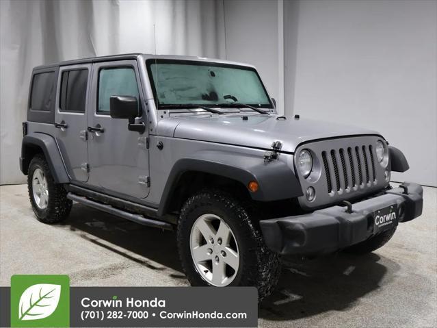 used 2015 Jeep Wrangler Unlimited car, priced at $18,000