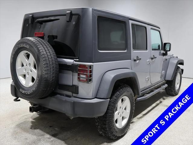 used 2015 Jeep Wrangler Unlimited car, priced at $18,000