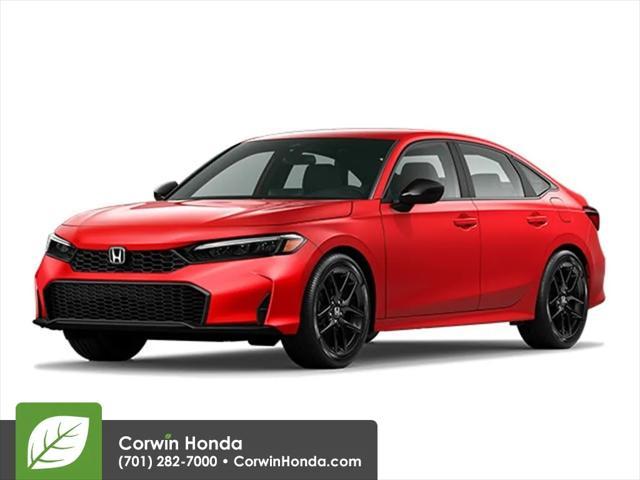 new 2025 Honda Civic car, priced at $27,345