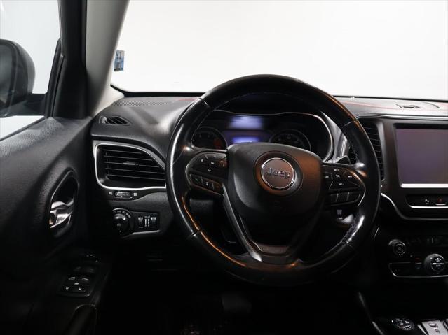 used 2021 Jeep Cherokee car, priced at $22,000