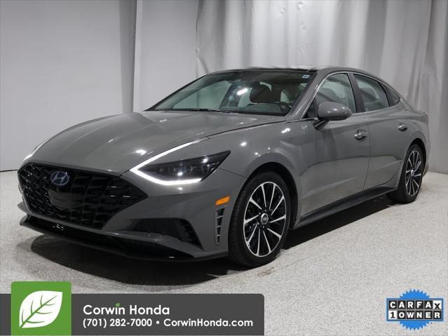 used 2021 Hyundai Sonata car, priced at $21,500