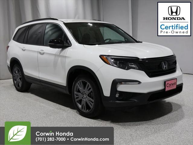 used 2022 Honda Pilot car, priced at $30,800