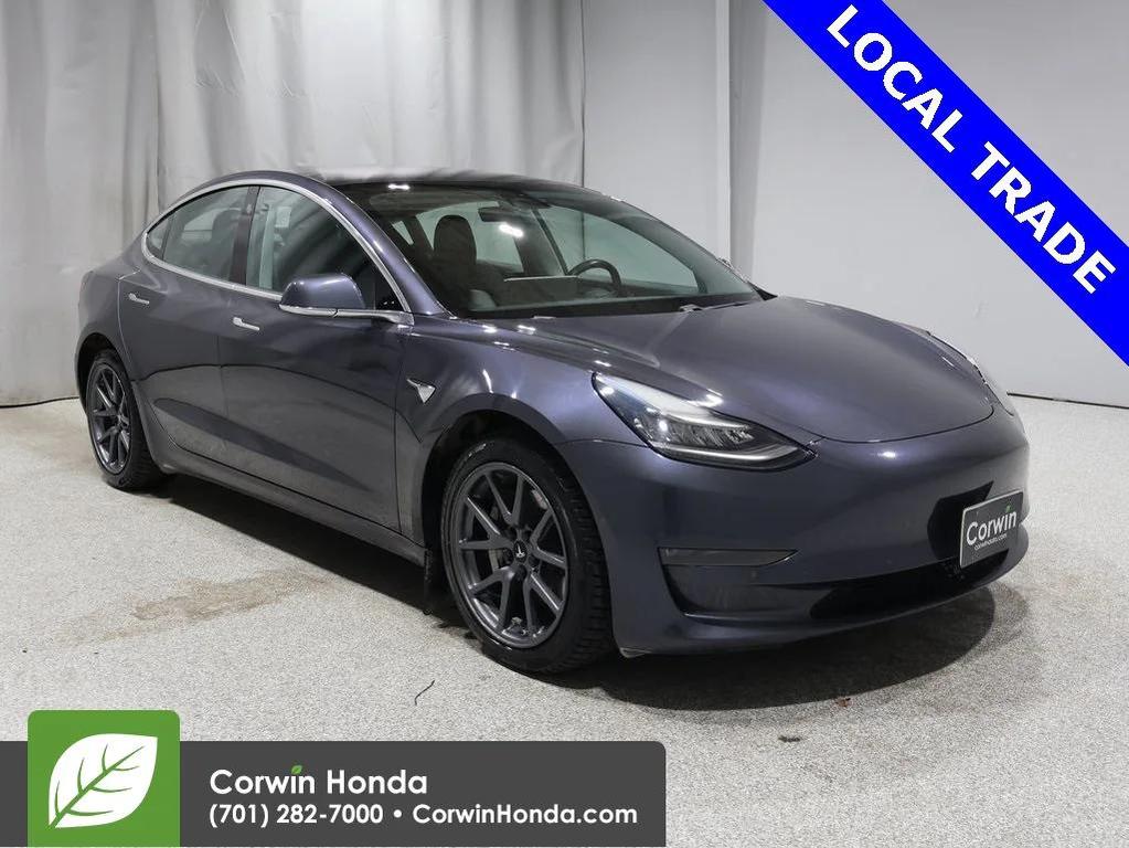 used 2018 Tesla Model 3 car, priced at $21,000