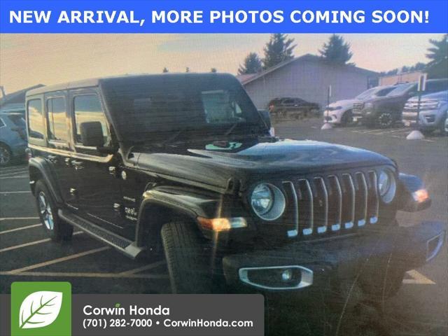 used 2022 Jeep Wrangler Unlimited car, priced at $32,100