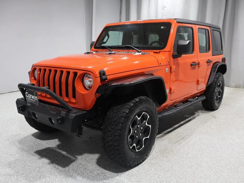 used 2020 Jeep Wrangler Unlimited car, priced at $26,000