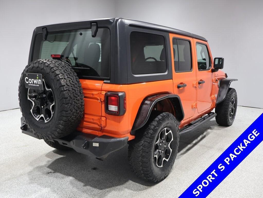 used 2020 Jeep Wrangler Unlimited car, priced at $26,000
