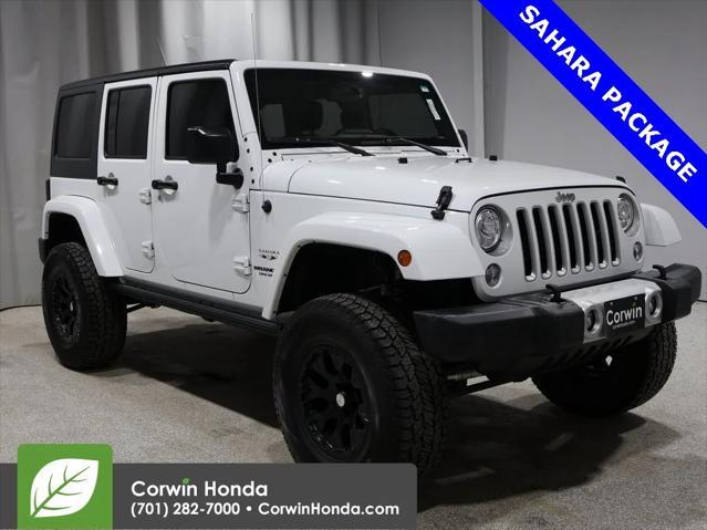 used 2017 Jeep Wrangler Unlimited car, priced at $24,000