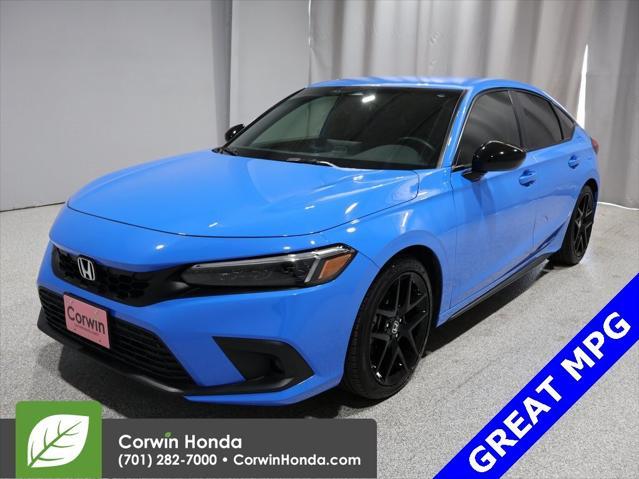 used 2022 Honda Civic car, priced at $24,000