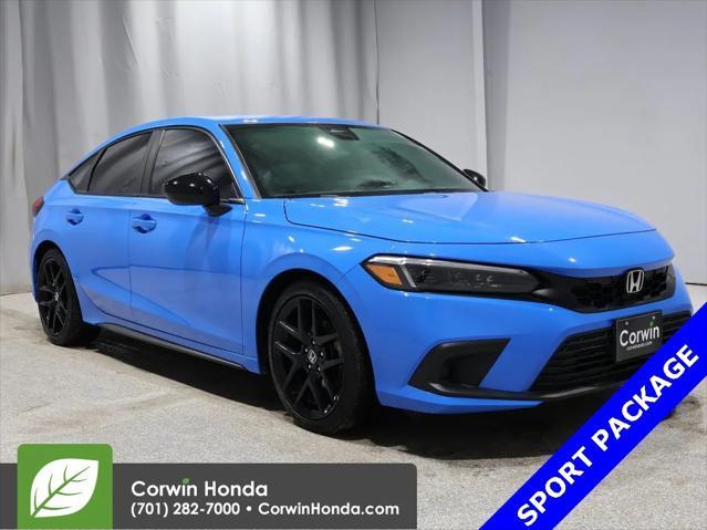 used 2022 Honda Civic car, priced at $22,000