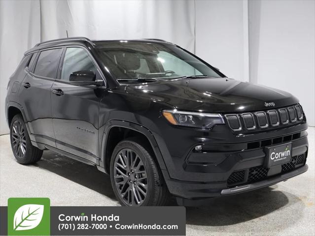 used 2022 Jeep Compass car, priced at $24,000