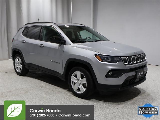 used 2022 Jeep Compass car, priced at $21,000