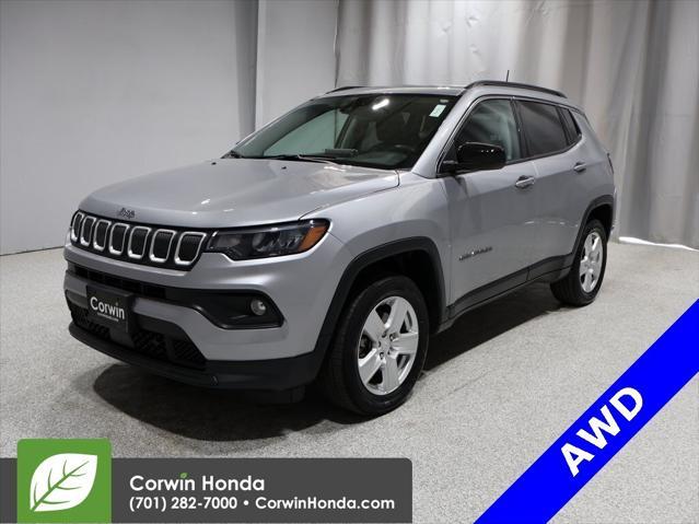 used 2022 Jeep Compass car, priced at $21,000