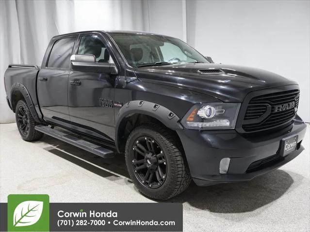 used 2018 Ram 1500 car, priced at $31,500