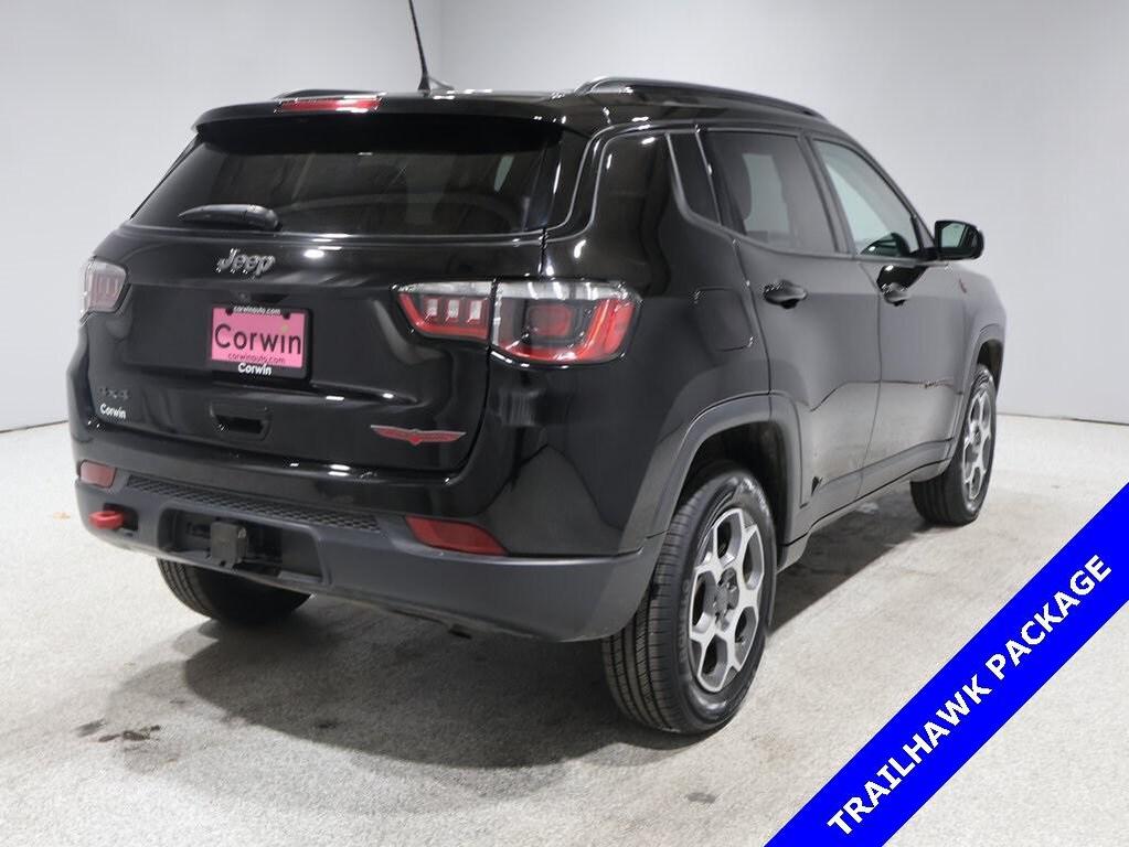 used 2022 Jeep Compass car, priced at $22,700