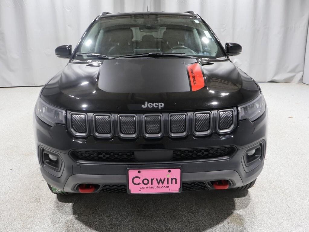 used 2022 Jeep Compass car, priced at $22,700