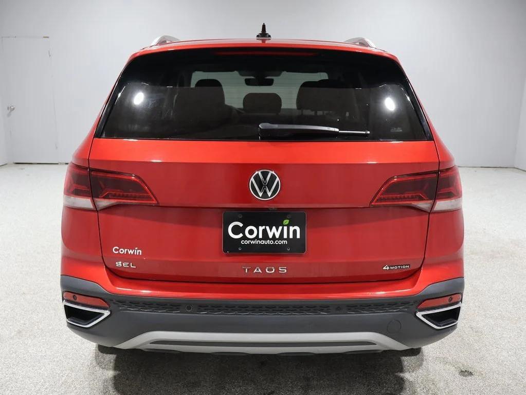 used 2022 Volkswagen Taos car, priced at $21,000