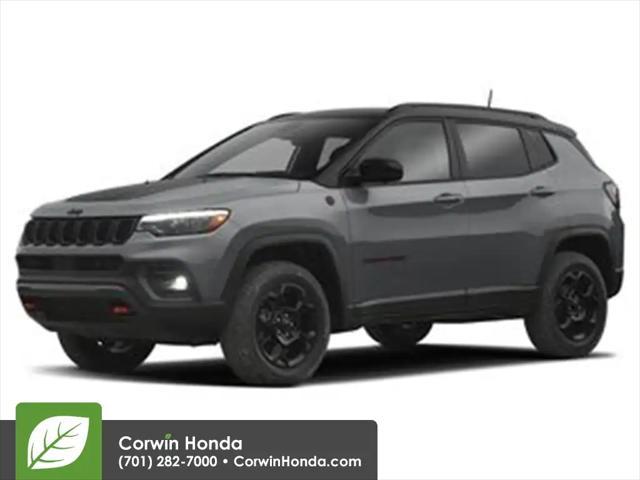 used 2023 Jeep Compass car, priced at $24,300