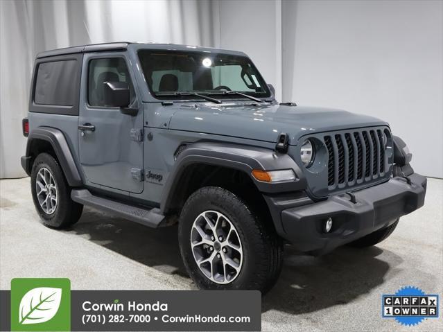 used 2024 Jeep Wrangler car, priced at $33,900