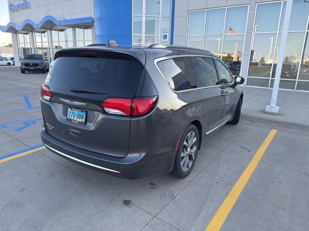 used 2018 Chrysler Pacifica car, priced at $19,500