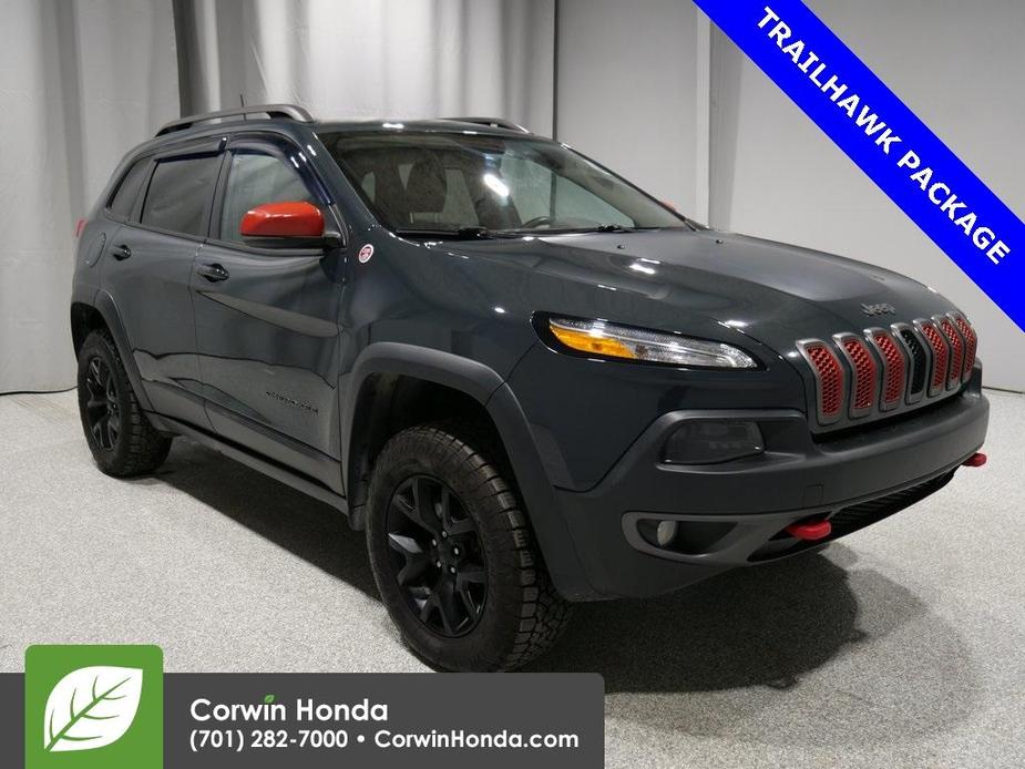 used 2018 Jeep Cherokee car, priced at $21,500
