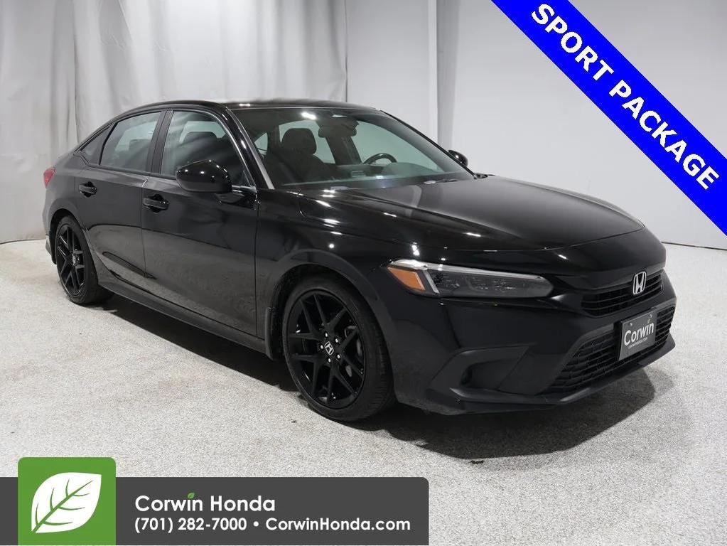 used 2022 Honda Civic car, priced at $23,500