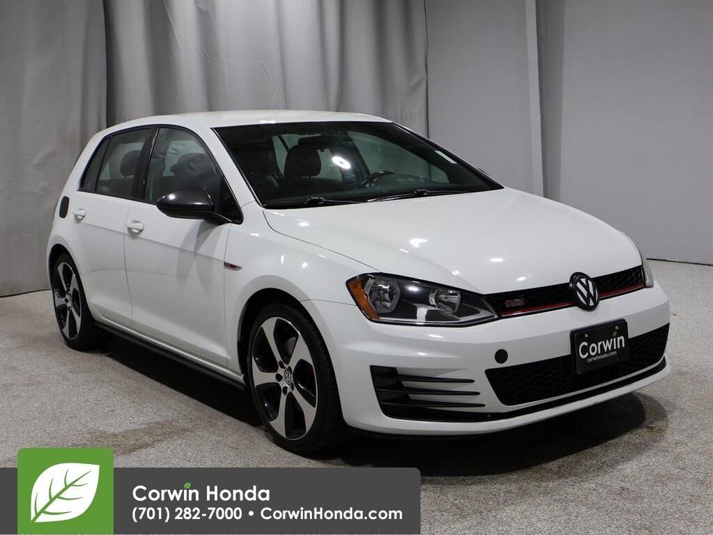 used 2017 Volkswagen Golf GTI car, priced at $12,500