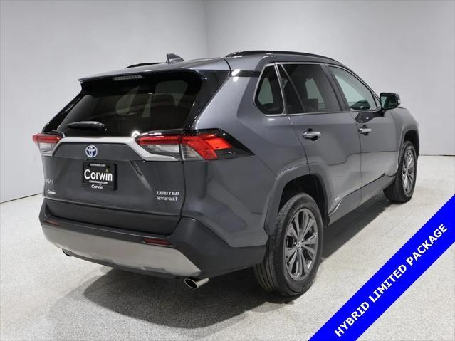 used 2023 Toyota RAV4 Hybrid car, priced at $37,000