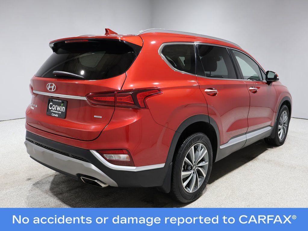 used 2019 Hyundai Santa Fe car, priced at $17,100