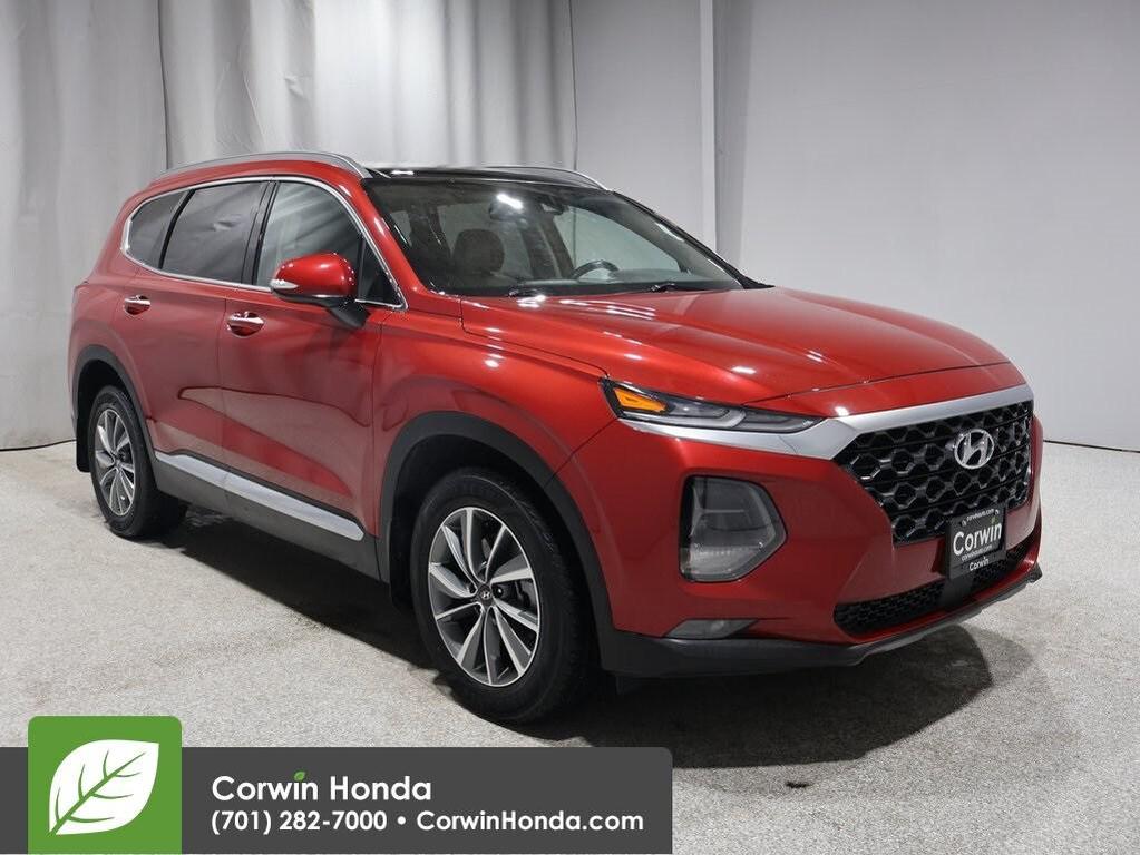 used 2019 Hyundai Santa Fe car, priced at $17,100