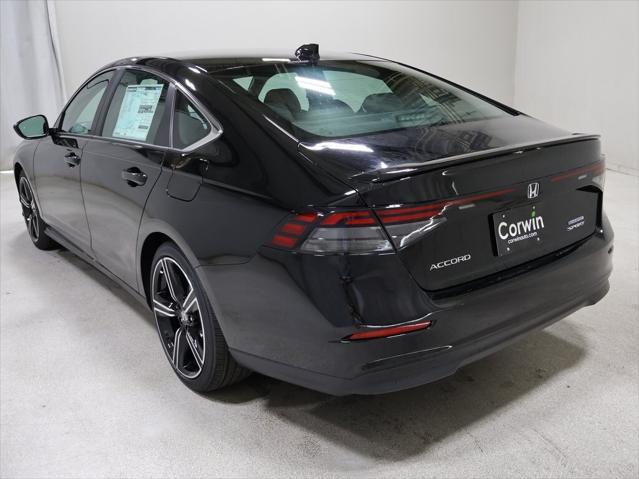 new 2024 Honda Accord Hybrid car, priced at $33,990