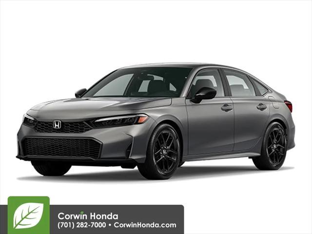 new 2025 Honda Civic car, priced at $27,800