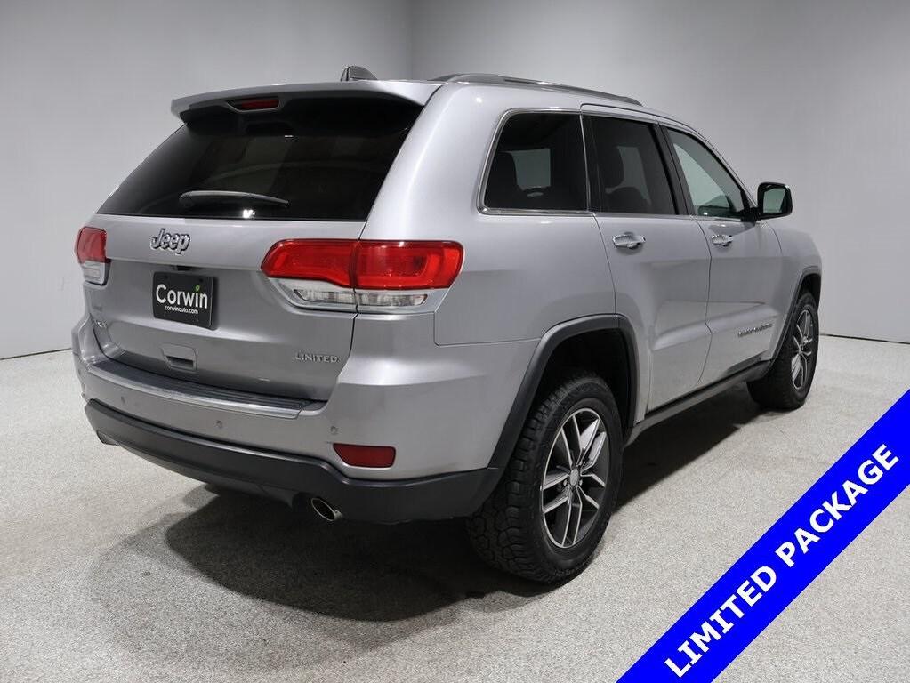 used 2017 Jeep Grand Cherokee car, priced at $18,100