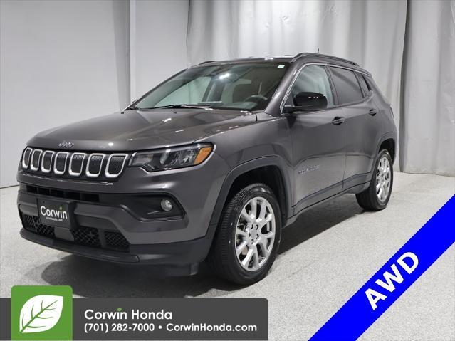 used 2022 Jeep Compass car, priced at $24,500