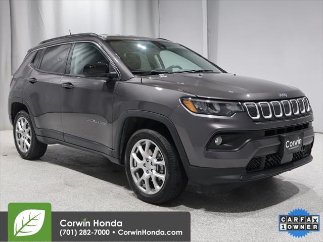 used 2022 Jeep Compass car, priced at $24,500