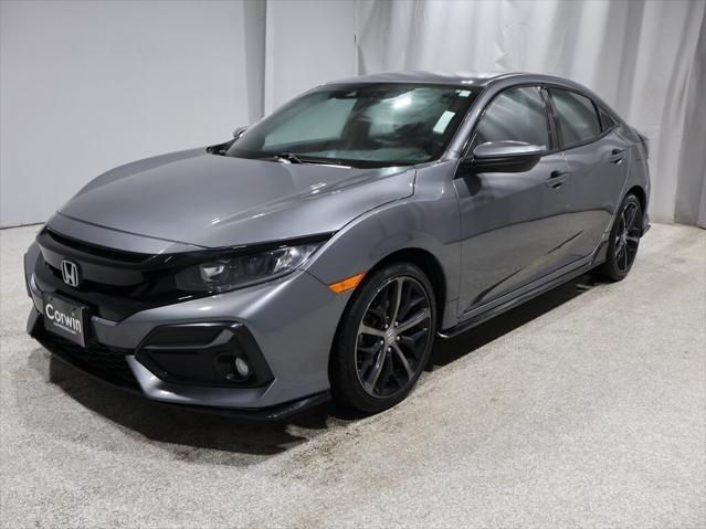 used 2021 Honda Civic car, priced at $21,500