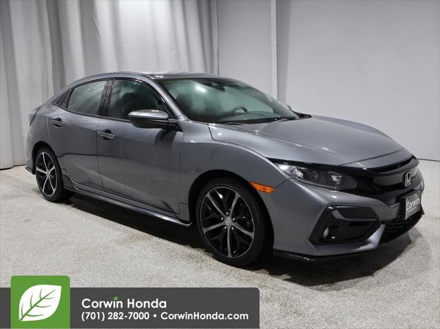 used 2021 Honda Civic car, priced at $21,500