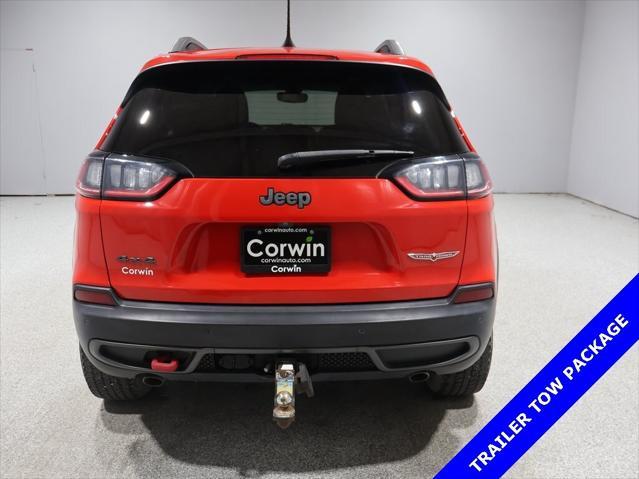 used 2019 Jeep Cherokee car, priced at $17,400