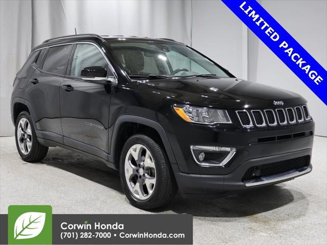 used 2021 Jeep Compass car, priced at $20,000