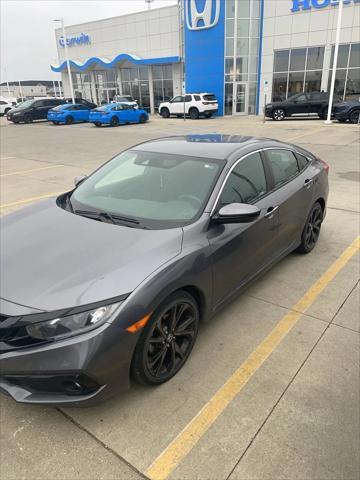 used 2019 Honda Civic car, priced at $19,500