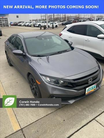 used 2019 Honda Civic car, priced at $19,500