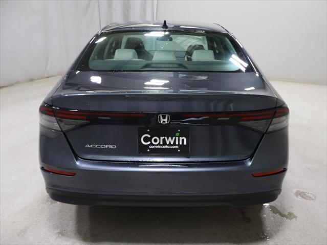 new 2025 Honda Accord car, priced at $30,835